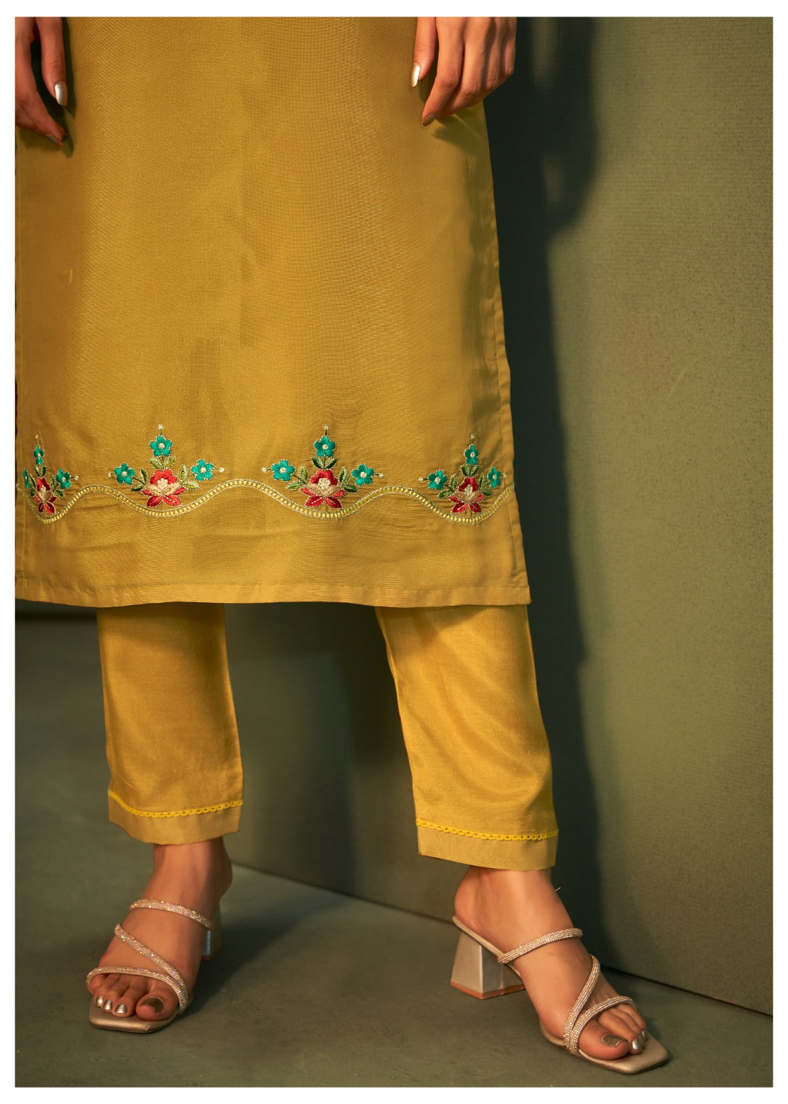 Mustard Yellow Traditional Ensemble