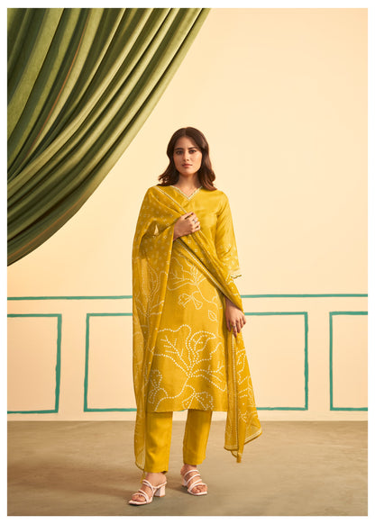 Mustard Yellow Traditional Ensemble